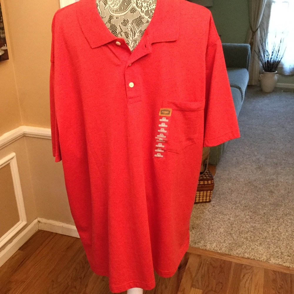 NWT MANS RED POLO SHIRT